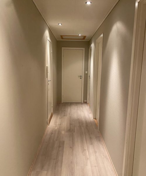Renovering på Byåsen i Trondheim