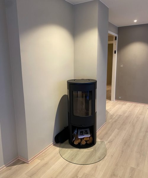 Renovering på Byåsen i Trondheim