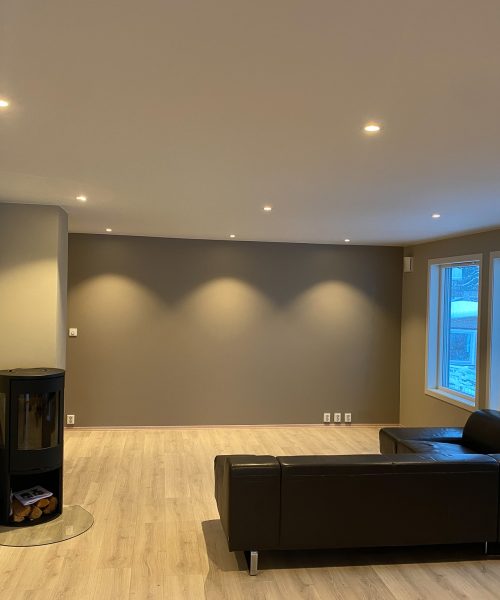 Renovering på Byåsen i Trondheim