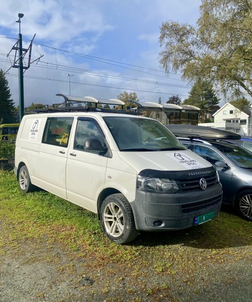 Tømrer firmabil til haveland bygg